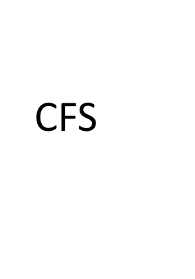 CFS Chronisches Erschöpfungssyndrom